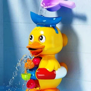 Duck Bathtub Toy with Rotating Waterwheel – Fun Bath Time Toy for Toddlers & Babies