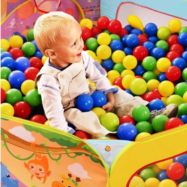 Kids Ball Pit Tent with Free Balls – Colorful Pop-Up Playhouse for Toddlers & Babies