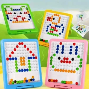Magnetic Drawing Board with Beads – Fun Learning Toy for Kids