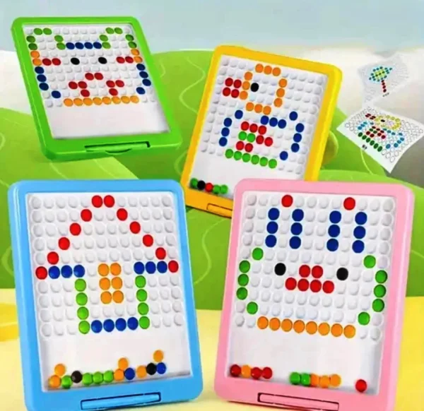 Magnetic Drawing Board with Beads – Fun Learning Toy for Kids