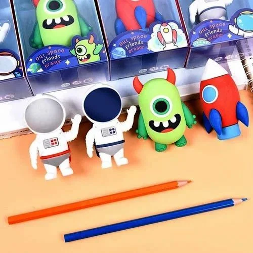 Cute Big Space Erasers – Fun Galaxy-Themed Erasers for Kids