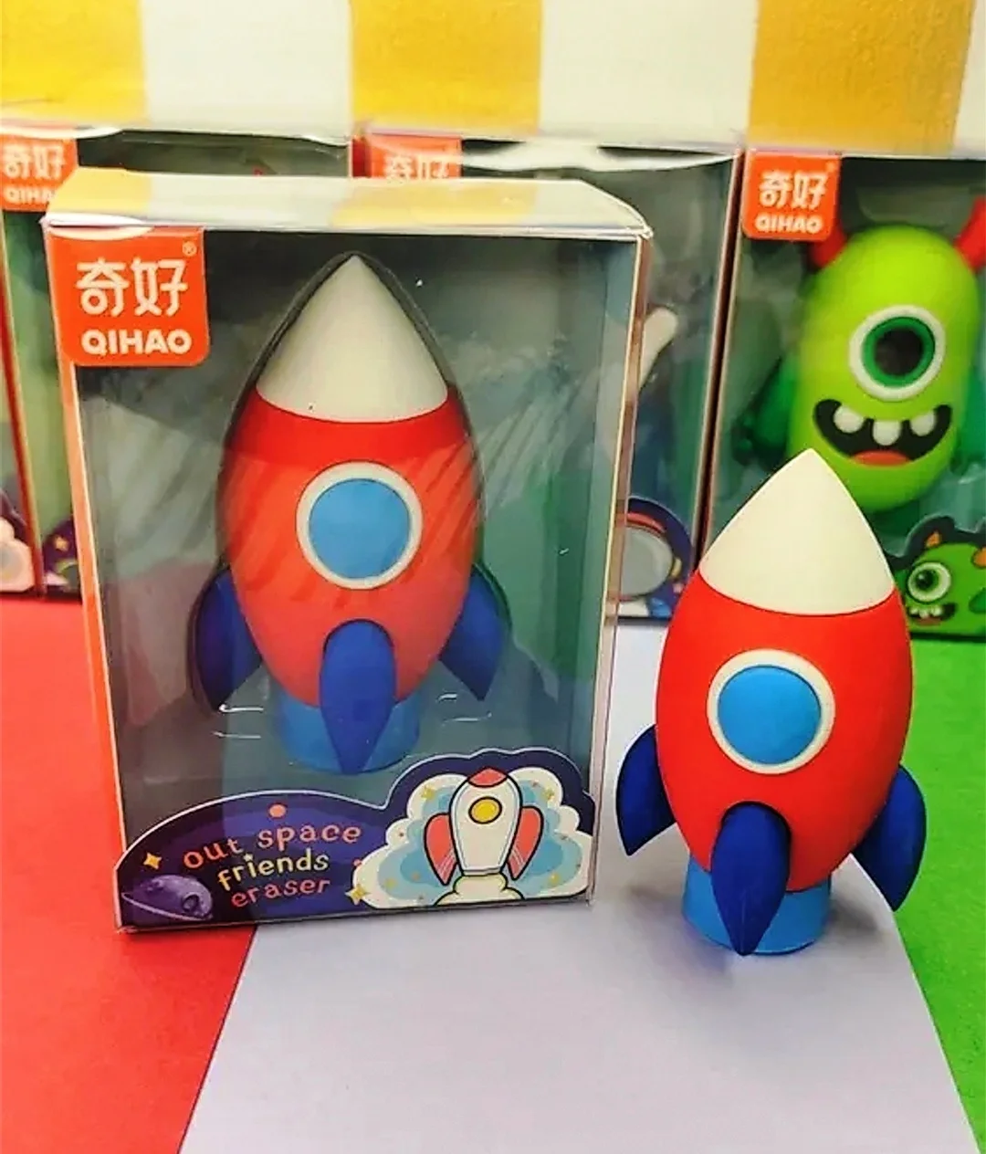Cute Big Space Erasers – Fun Galaxy-Themed Erasers for Kids