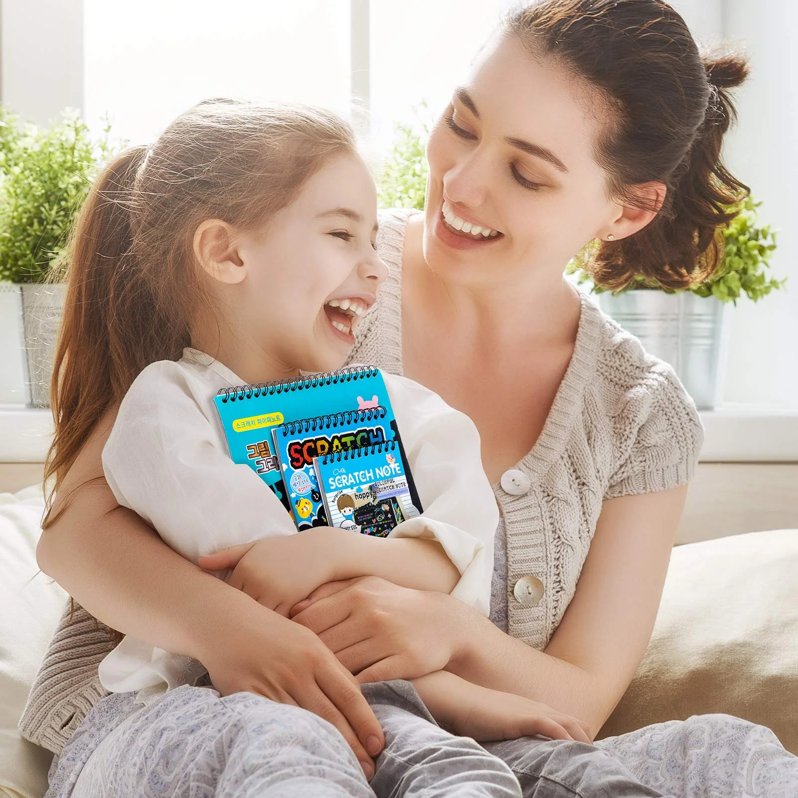 Scratch Art Book for Kids – Rainbow Drawing Pad for Boys & Girls