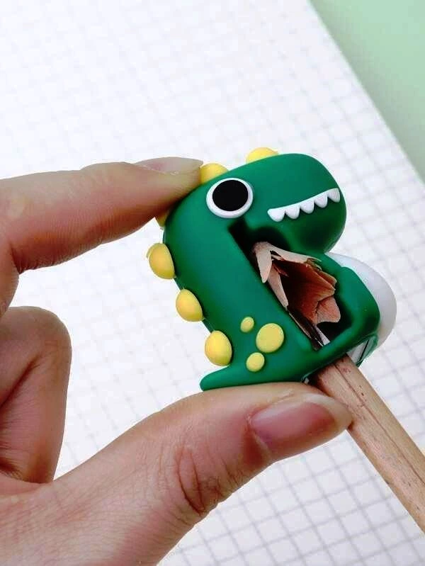 Dinosaur Pencil Sharpener – Fun & Unique School Supply for Kids