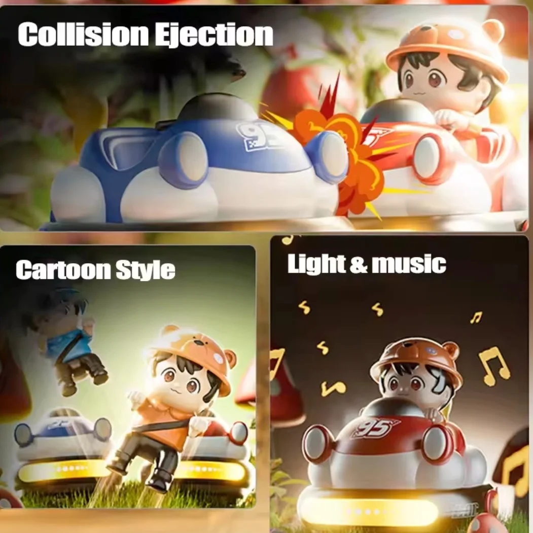 Remote Control Ejection Bumper Car Toy for Kids – Fun Crash & Pop-Up Action