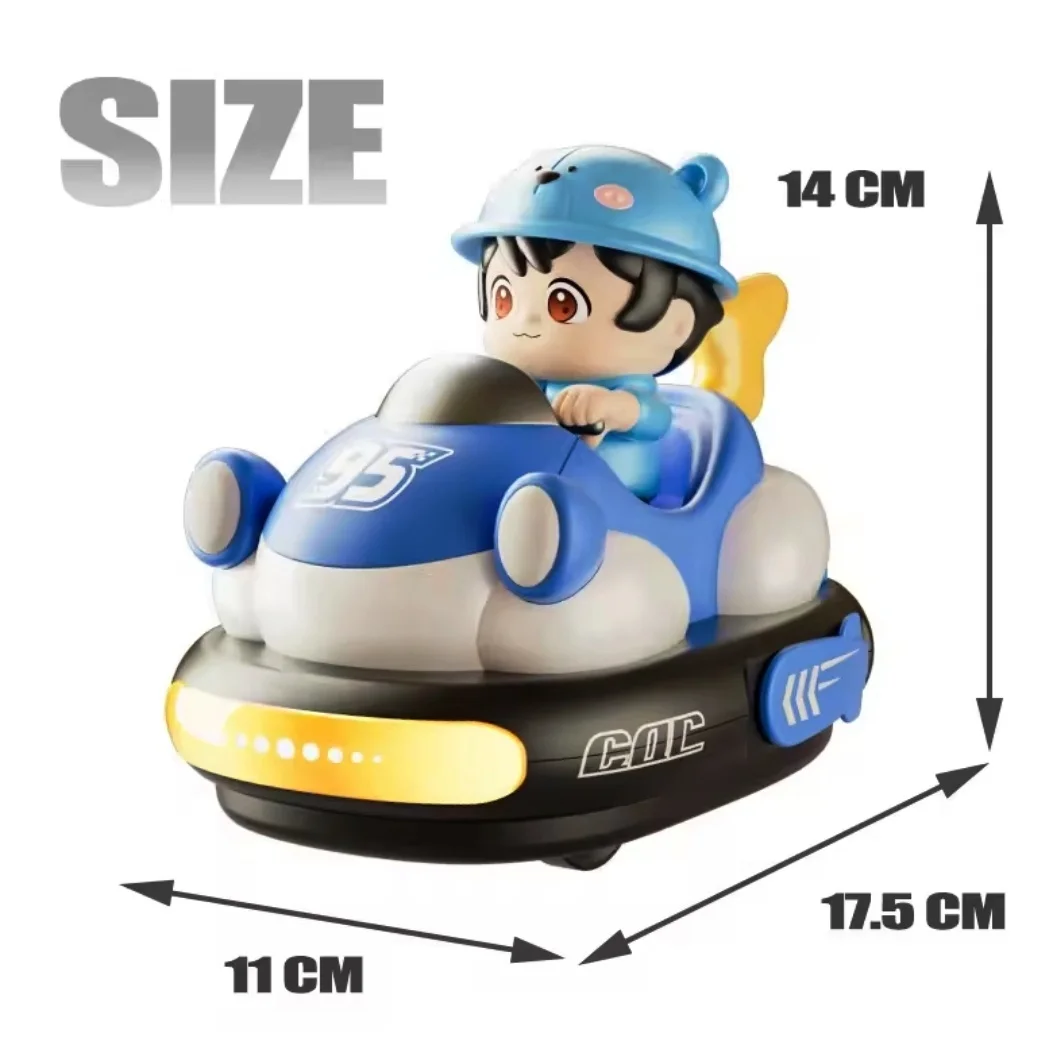 Remote Control Ejection Bumper Car Toy for Kids – Fun Crash & Pop-Up Action