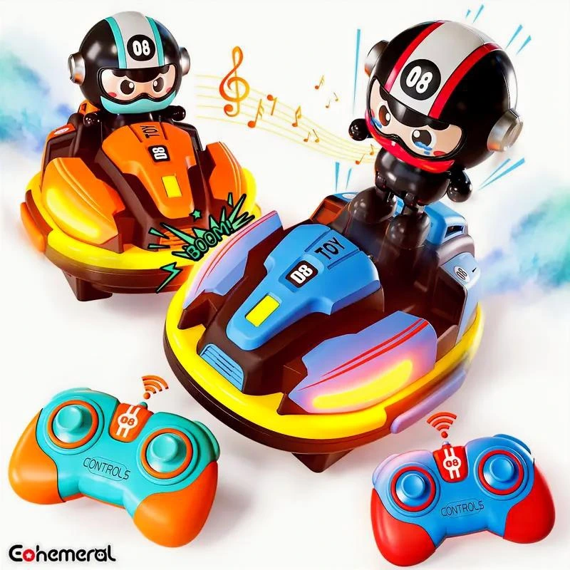 Remote Control Ejection Bumper Car Toy for Kids – Fun Crash & Pop-Up Action