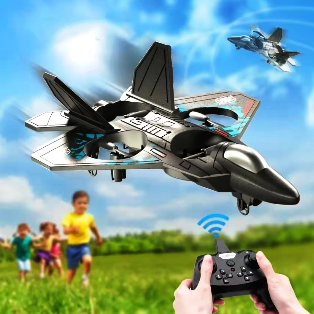 L0712 Remote Control Airplane – 2.4G RC Plane with Easy Controls for Kids & Adults