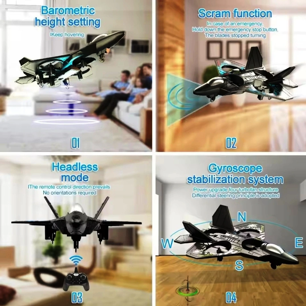 L0712 Remote Control Airplane – 2.4G RC Plane with Easy Controls for Kids & Adults