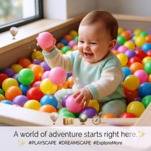 Colorful Ocean Balls for Kids | Soft Safe Play Balls