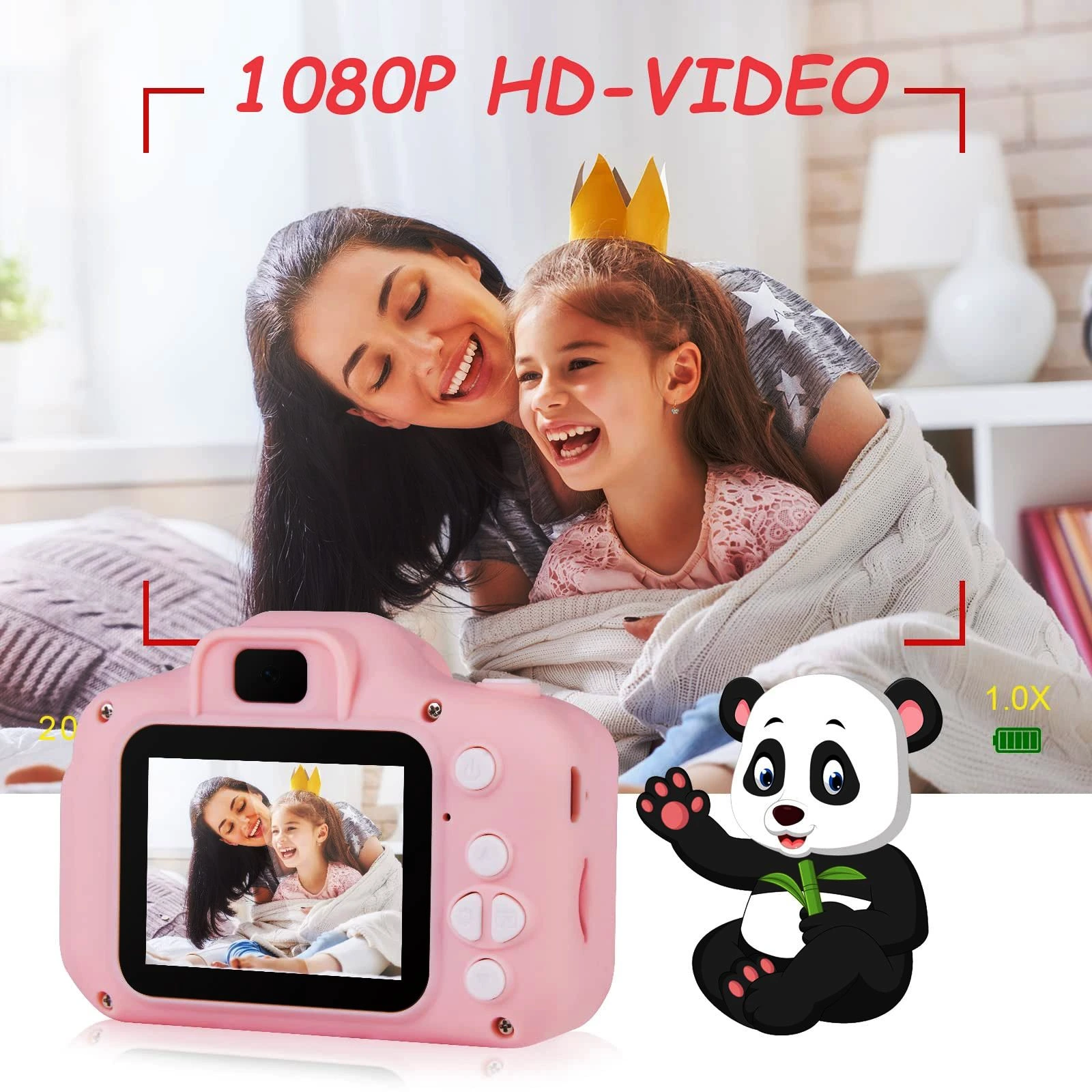 Kids Dual Camera – HD Digital Camera for Children with Front & Rear Lens