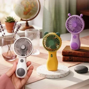 Portable Mini Rechargeable Fan – Quiet & Powerful