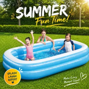 Rectangular Pool 8ft 7in– Compact & Durable
