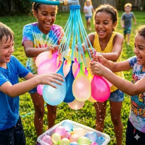 Magic Water Balloons – Quick Fill Summer Water Bombs for Kids